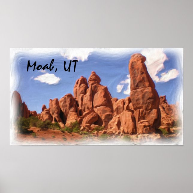 Moab, UT Poster (Vorne)