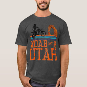 Moab Utah Arches Wüste weg von der Straße Dirt B T-Shirt
