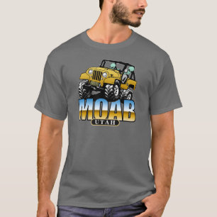 MOAB, Utah - Außerirdische 4x4 T-Shirt