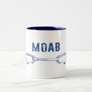 Moab Utah Climbing Quickziehung Zweifarbige Tasse