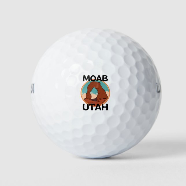 MOAB UTAH GOLFBALL (Vorderseite)