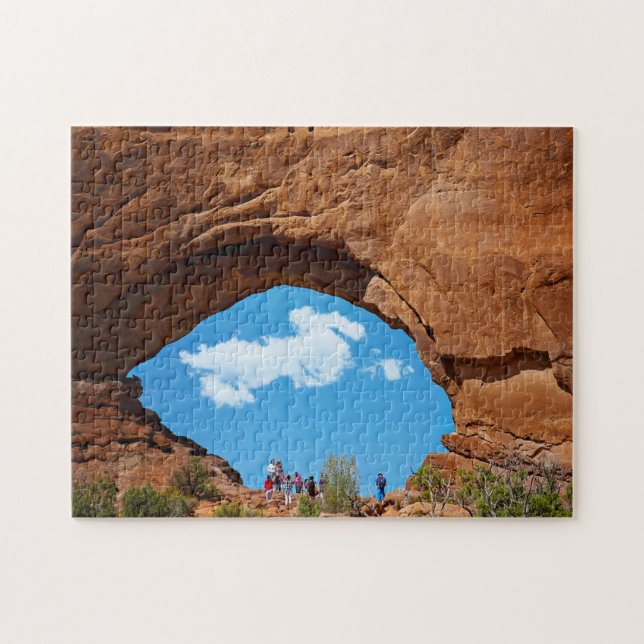Moab Utah Mountain Arch. Puzzle (Horizontal)