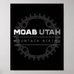 Moab Utah Mountainbiken Mtb-Shirt - Vintage Mtb Poster