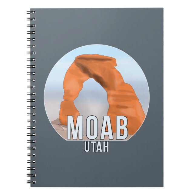 Moab Utah Notizblock (Vorderseite)