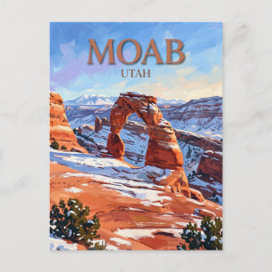 Moab Utah Postkarte