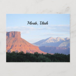 Moab, Utah Postkarte