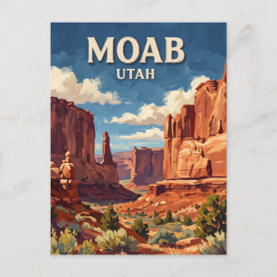 Moab Utah Postkarte