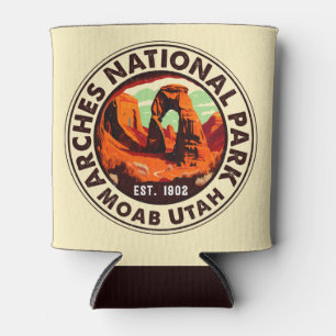 Moab Utah Vintag Sunset Arches Adventure Outdoor Dosenkühler