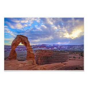 Moab Utah - Zarter Bogen Fotodruck