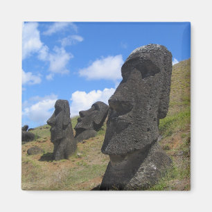 Moai bei Rano Raraku, Osterinsel Magnet