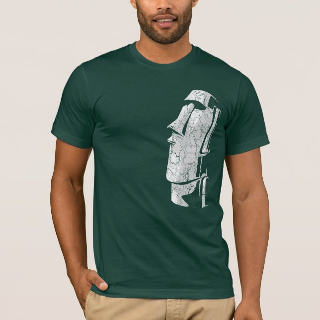 Moai MitternachtsTiki T-Shirt (Vorderseite)