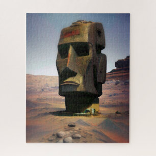 Moai of Mars Wombott Collector Puzzle