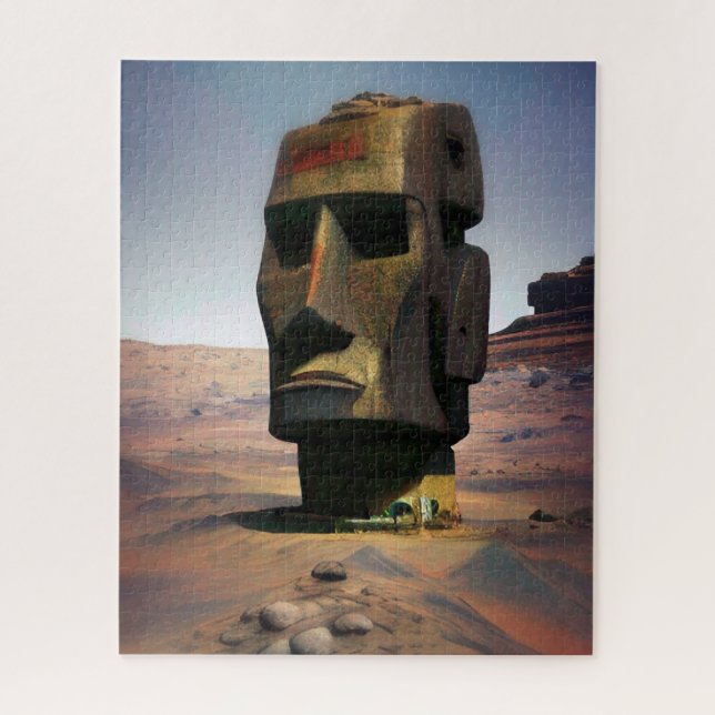 Moai of Mars Wombott Collector Puzzle (Vertikal)