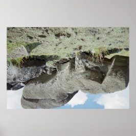 Moai Pit im Himmel Poster