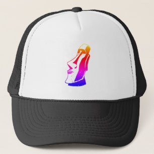 Moai Vibe - Vintager Trucker Hat Truckerkappe