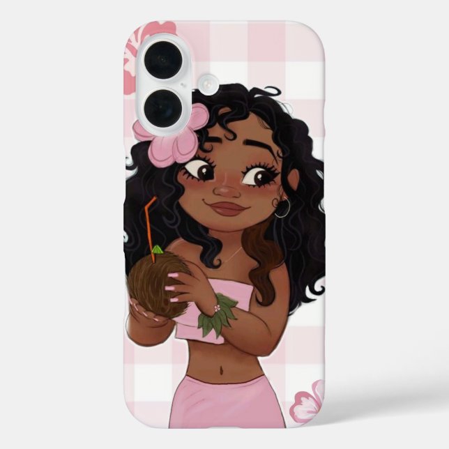 Moana Pink phone case (Rückseite)