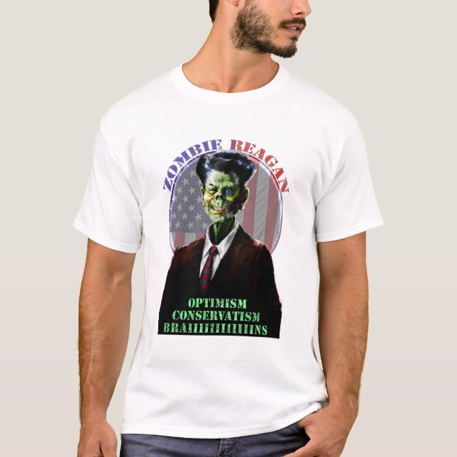 Moar Zombie Reagan! T-Shirt (Vorderseite)
