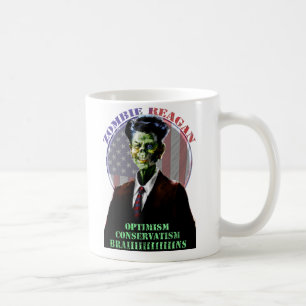 Moar Zombie Reagan! Tasse