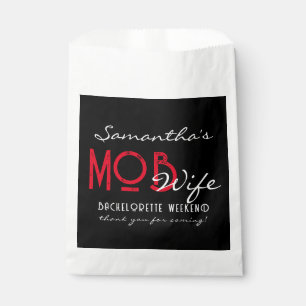 Mob Ehefrau & Martini Black Bach Junggeselinnen-Ab Geschenktütchen