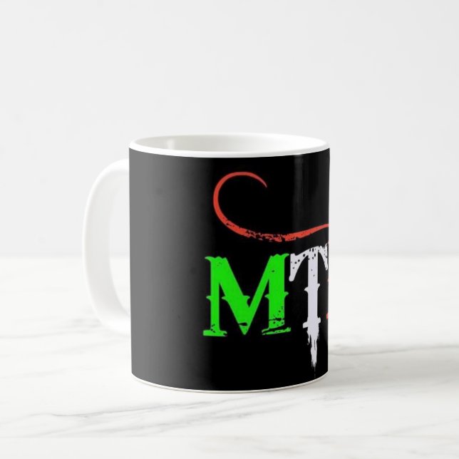 MOB TALK RADIO-TASSE KAFFEETASSE (Vorderseite Links)
