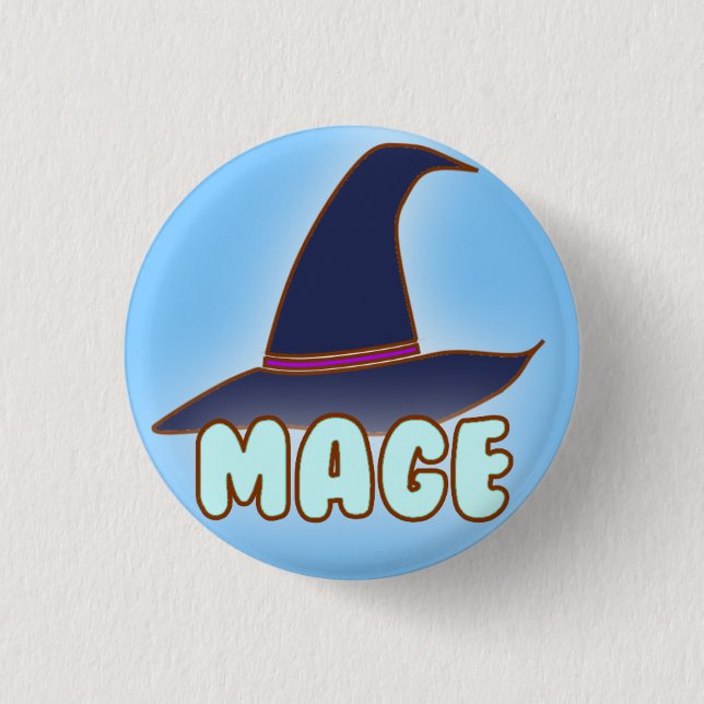 MOBA Rolle - Mage Button (Vorderseite)