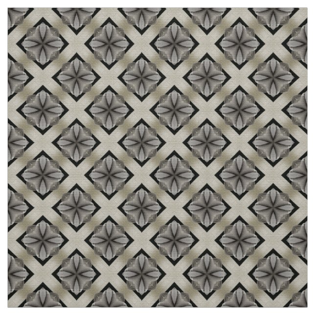 Möbel aus Glitch2 Hellgelb Grau Stoff (Muster)