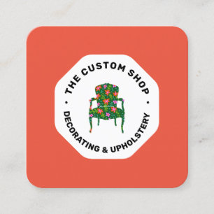 Möbel Polstermöbel und Zuhause-Dekoration Square B Quadratische Visitenkarte