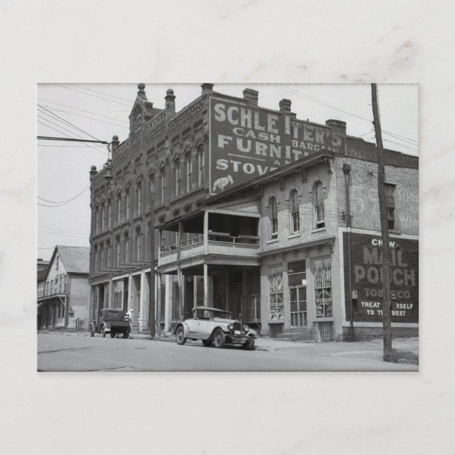 Möbelgeschäft in E. Liverpool Postkarte (Vorderseite)