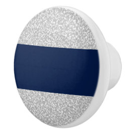 Möbelknöpfe für Silber und Navy-Keramik Keramikknauf