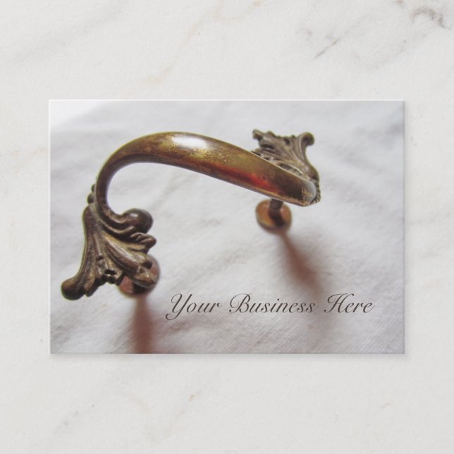 Möbelwiederherstellung Zyklus Reparatur Wiederhers Visitenkarte (Vorderseite)