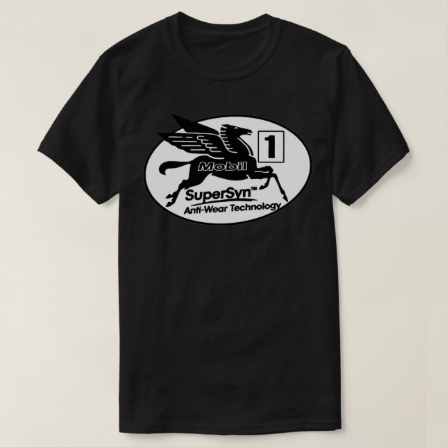 Mobil 1 Oil Pegasus T-Shirt (Design vorne)