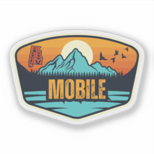 Mobile, Alabama Aufkleber