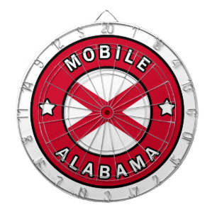 Mobile Alabama Dartscheibe