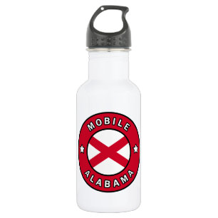 Mobile Alabama Edelstahlflasche