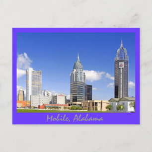 Mobile, Alabama Postkarte