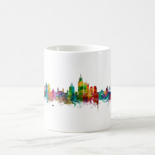 Mobile Alabama Skyline Kaffeetasse