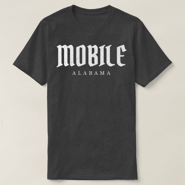 Mobile Alabama TShirt 5 (Design vorne)