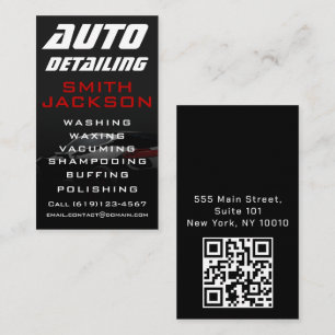 Mobile Auto Detection Service Business Card Visitenkarte