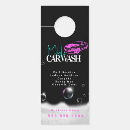 Mobile Autowäsche-Detailing Türanhänger