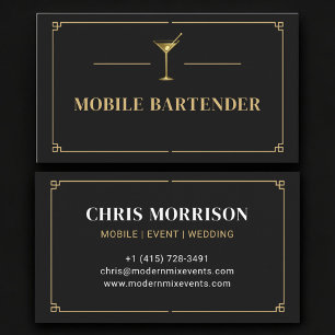 Mobile Barkeeper Profi Visitenkarte