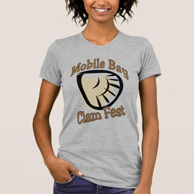 Mobile Bay Clam Fest T-Shirt (Vorderseite)