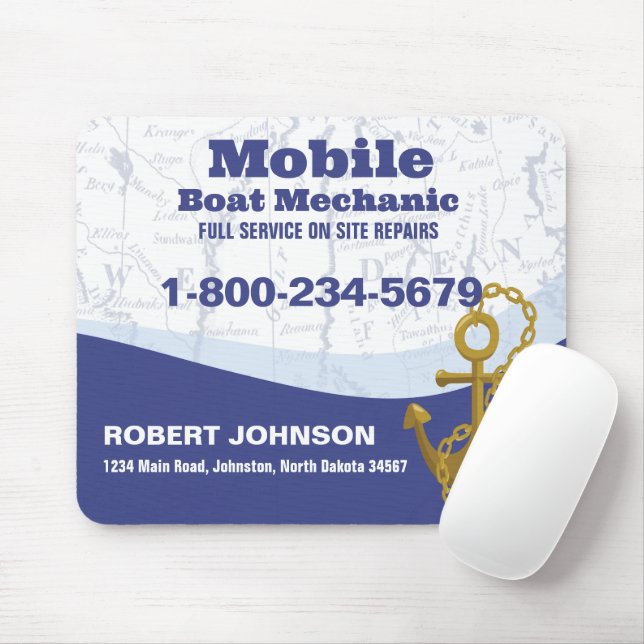 Mobile-Boat-Mechanismus Mousepad (Mit Mouse)