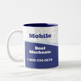 Mobile-Boat-Mechanismus Zweifarbige Tasse