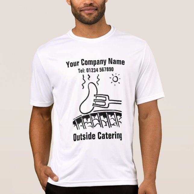 Mobile Caterers Außerhalb des Caterings T-Shirt (Vorderseite)