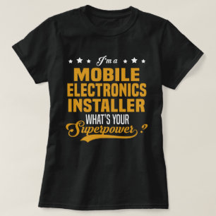 Mobile Electronics Installer T-Shirt