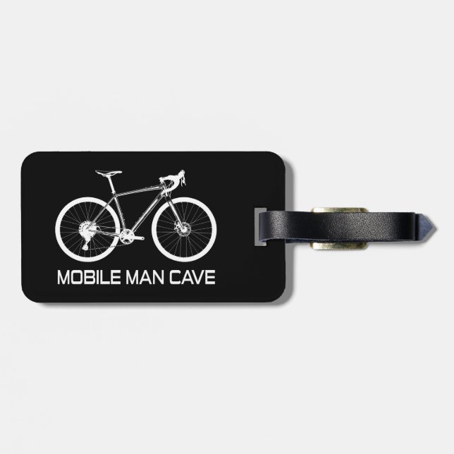 Mobile Man Cave Bike Gepäckanhänger (Rückseite horizontal)