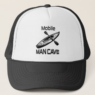 Mobile Man Cave Kayak Truckerkappe