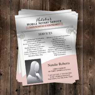 Mobile Notar und Kreditunterzeichnungsagent Profes Flyer