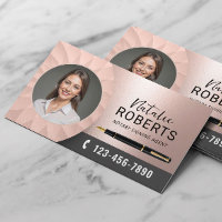 Mobile Notary Signing Agent Rose Gold Foto