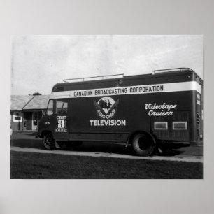 Mobileinheit für Videobänder Poster